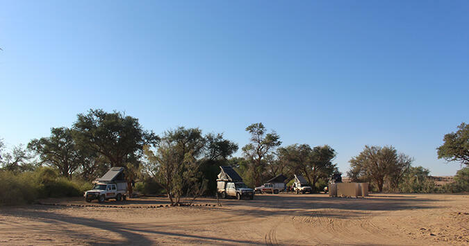 Brandberg White Lady Lodge Campsite