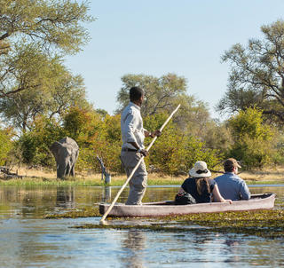 Victoria Falls og Botswana