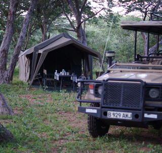 Victoria Falls og campingsafari Botswana