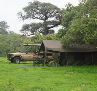 Camping safari Botswana