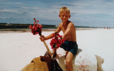 Kameltur på Diani Beach, Kenya, 1996